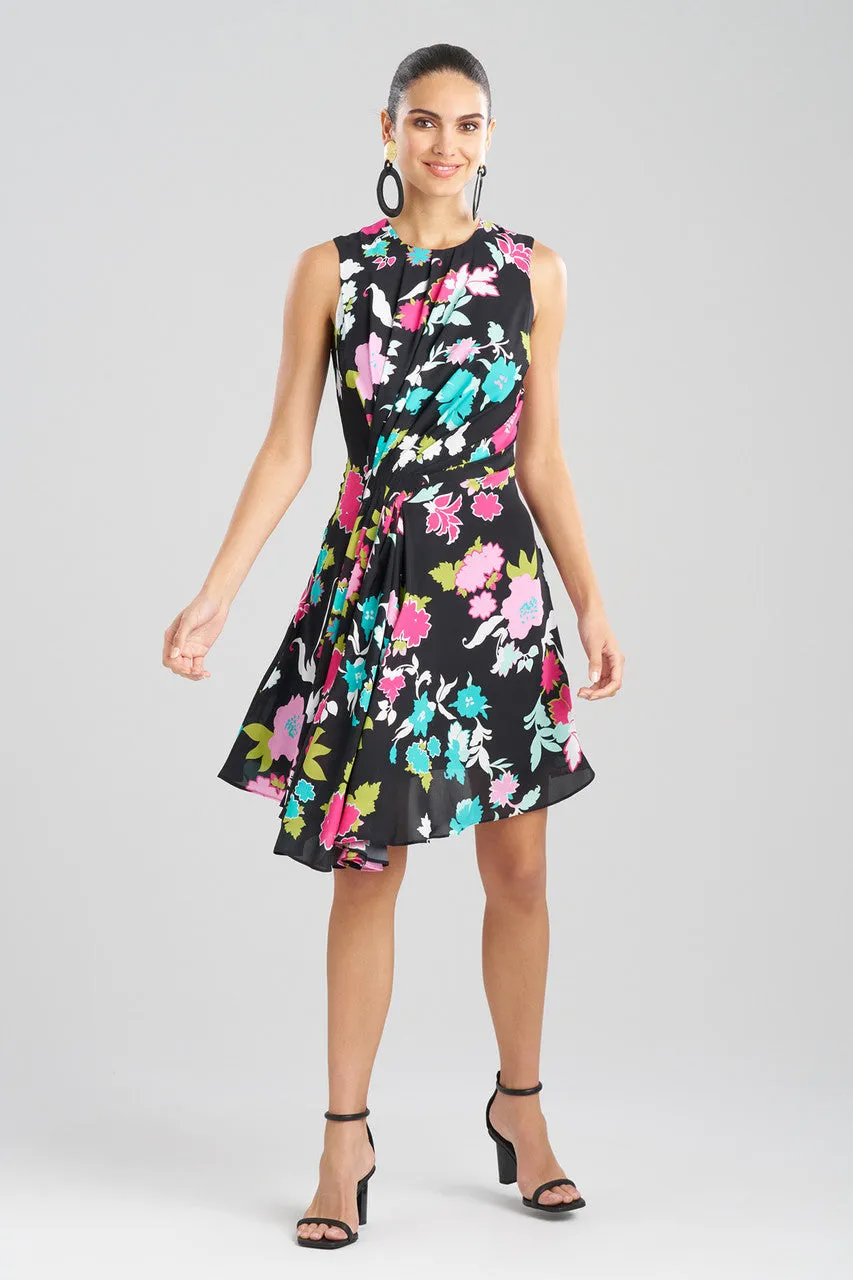 Tangier Printed Silk Georgette Dress sold by Natori product image thumbnail 4