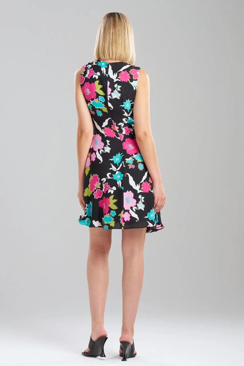 Tangier Printed Silk Georgette Dress sold by Natori product image thumbnail 3