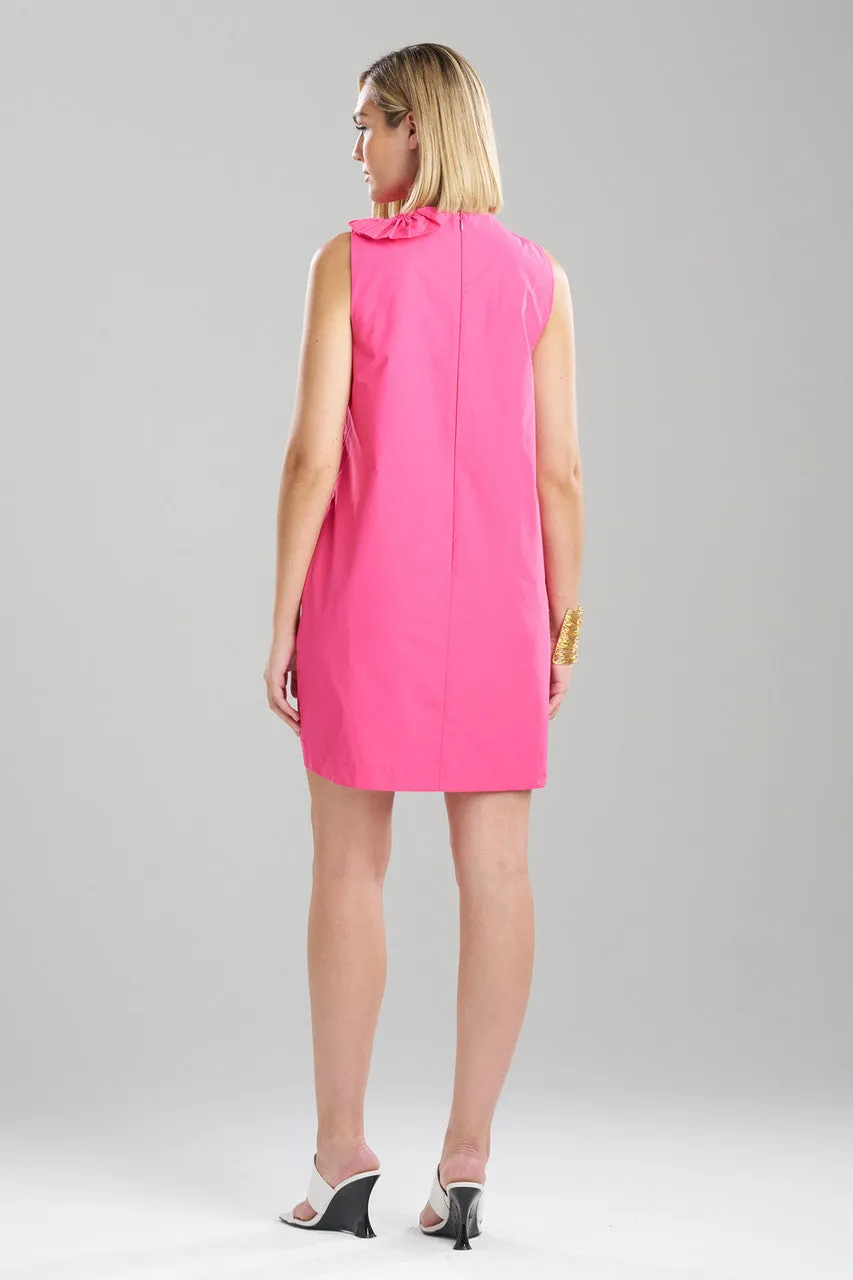 Techno Poplin Embroidered Shift Dress sold by Natori product image thumbnail 3