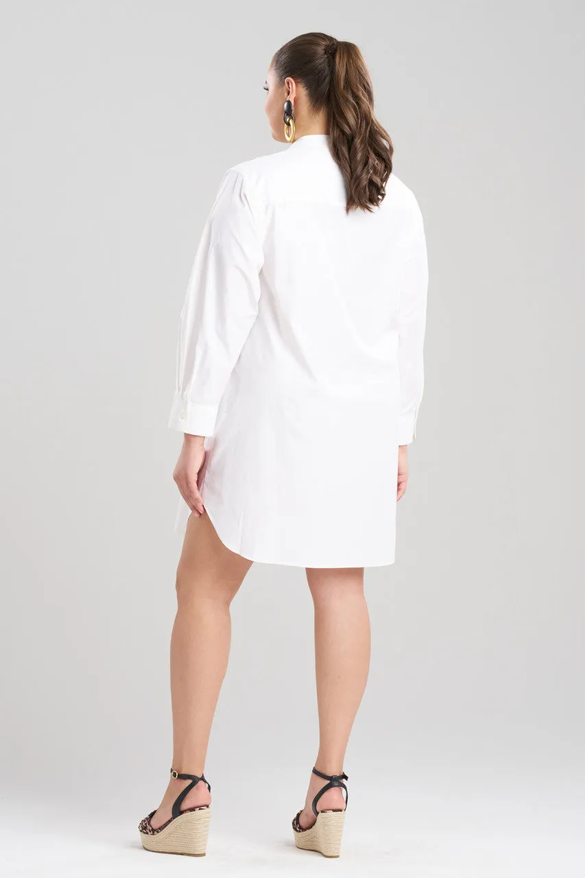 Techno Poplin Shirtdress sold by Natori product image thumbnail 5
