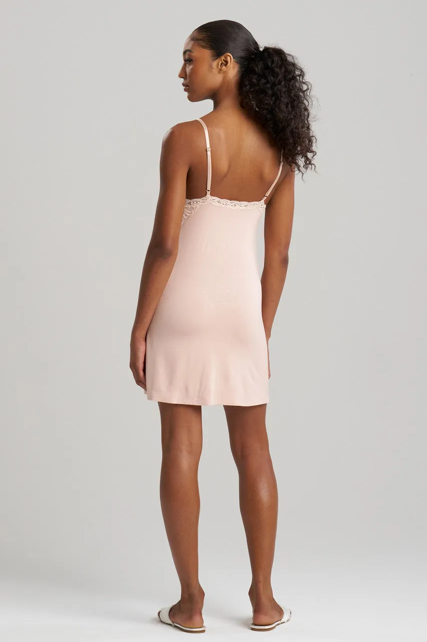 Feathers Essentials Lenzing™ Ecovero™ Viscose Lace Chemise sold by Natori product image thumbnail 2