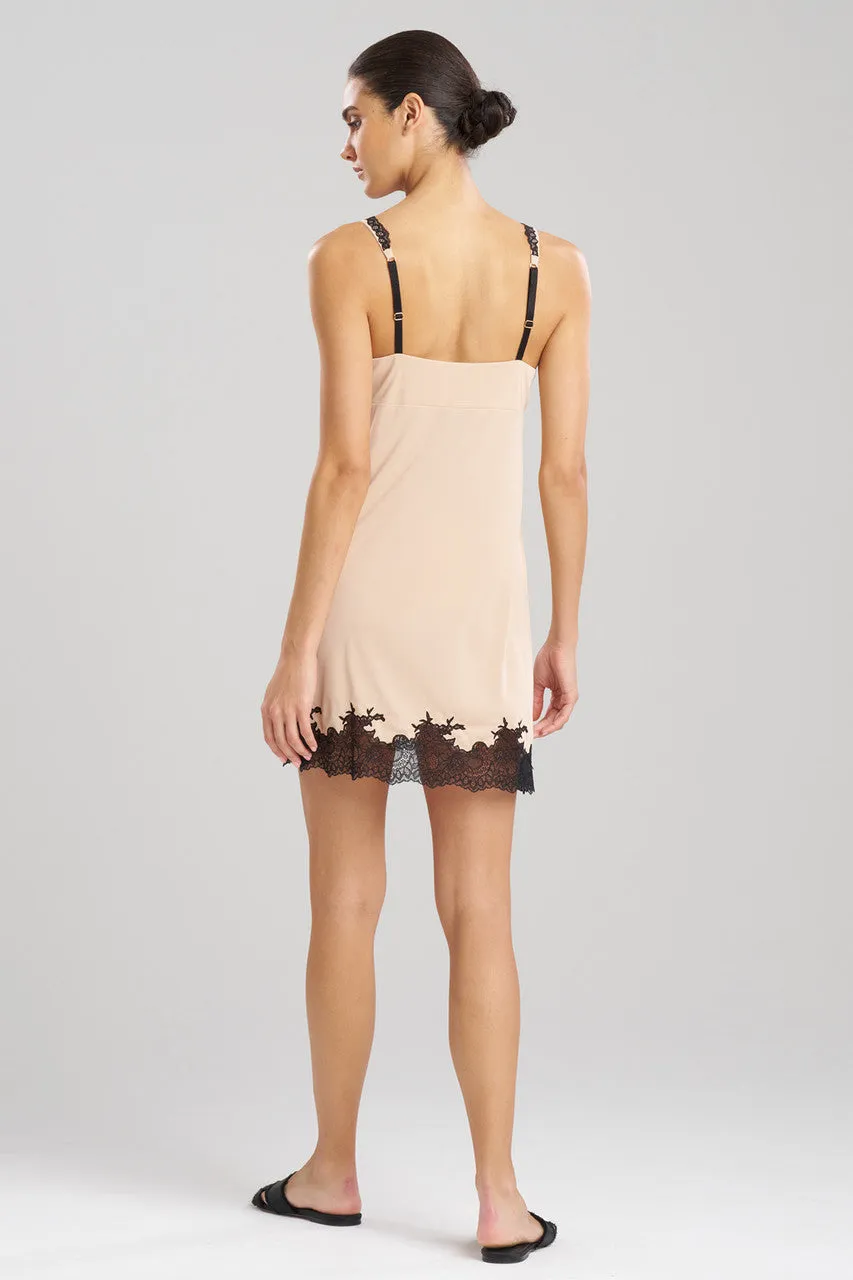 Enchant V-Neck Lace Applique Chemise sold by Natori product image thumbnail 2