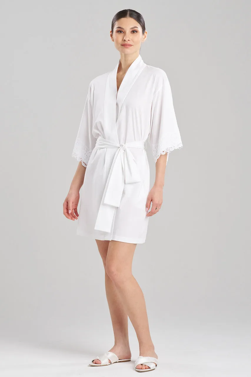 Bliss Harmony Lace Applique Wrap sold by Natori