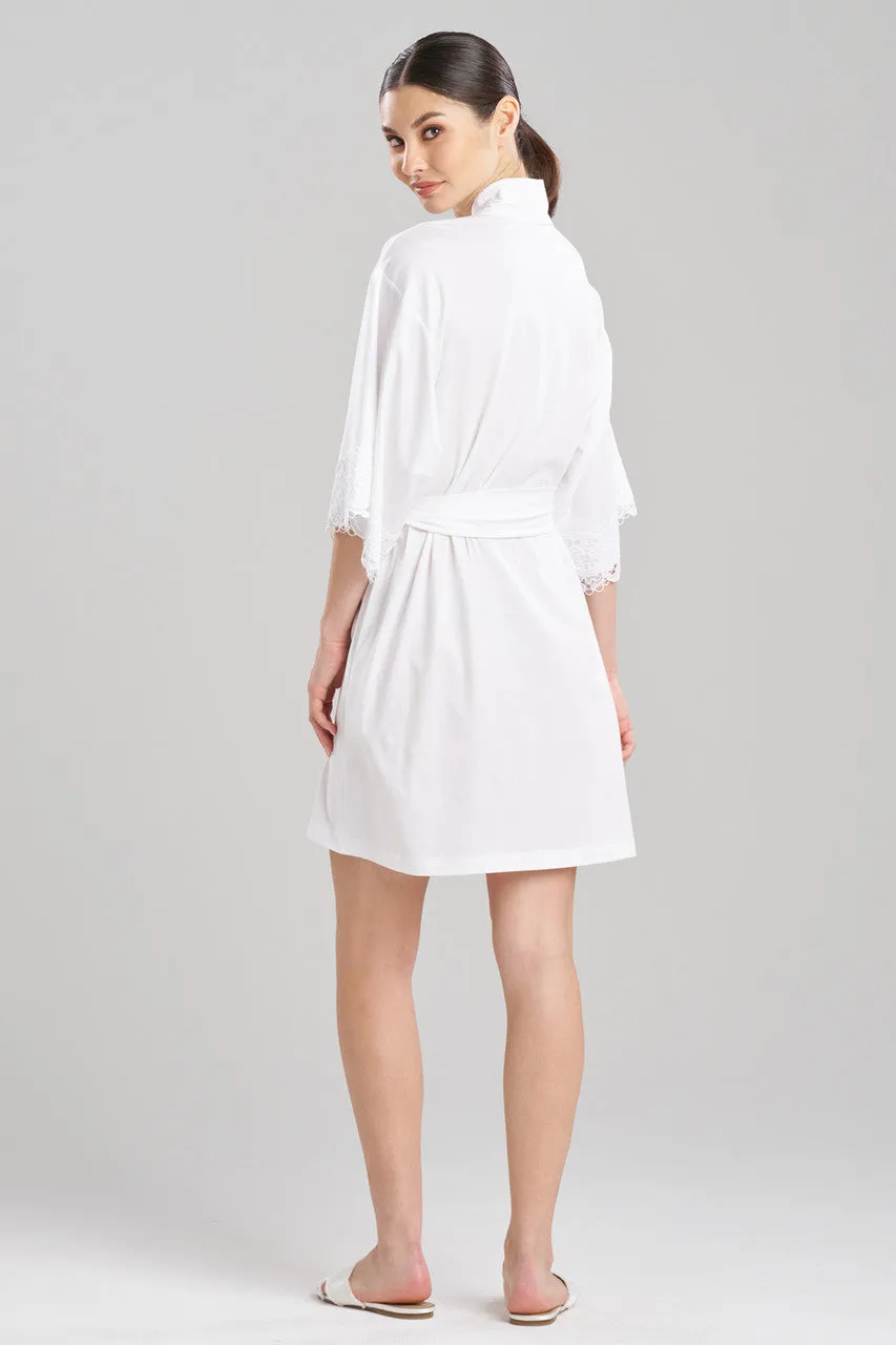 Bliss Harmony Lace Applique Wrap sold by Natori product image thumbnail 2