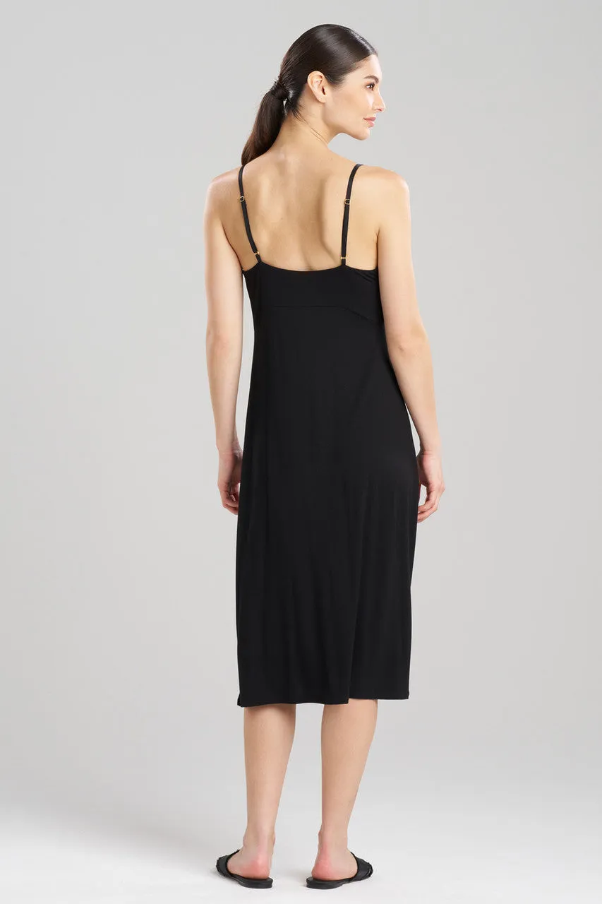 Feathers Essentials Lenzing™ Ecovero™ Viscose Lace Slip Dress sold by Natori product image thumbnail 2