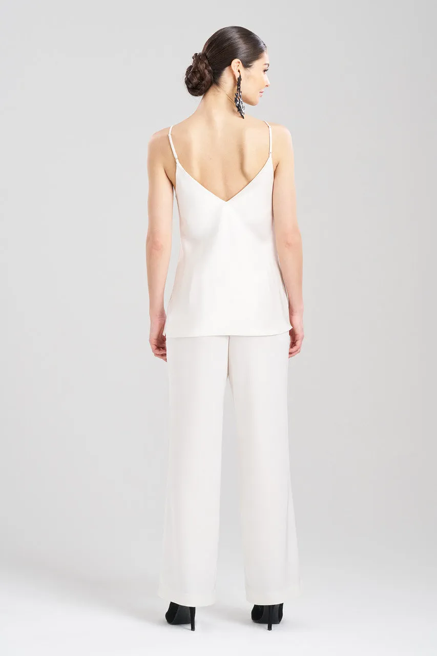 Luxe Charmeuse Embroidered V-Neck Cami sold by Natori product image thumbnail 2