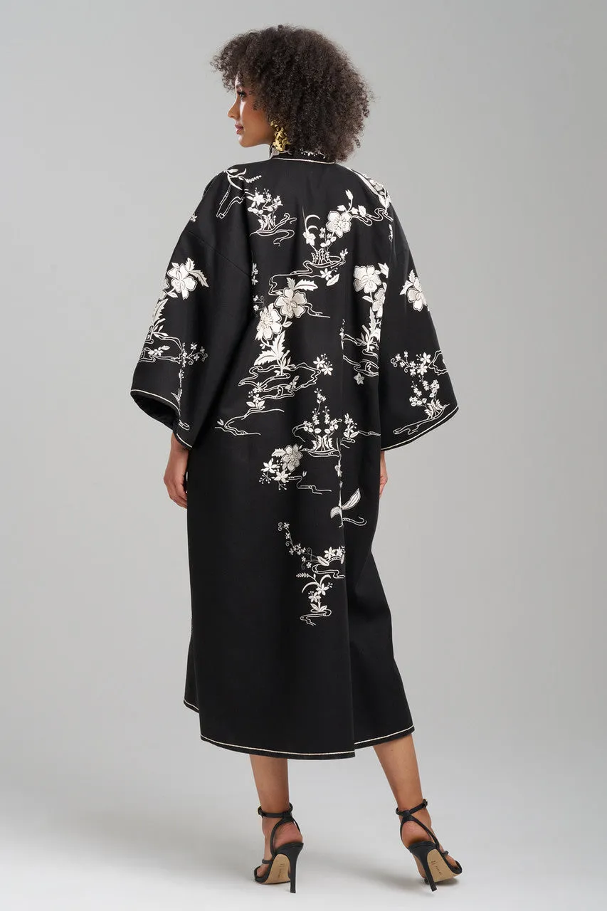 Couture Felt Mandarin Coat sold by Natori product image thumbnail 2