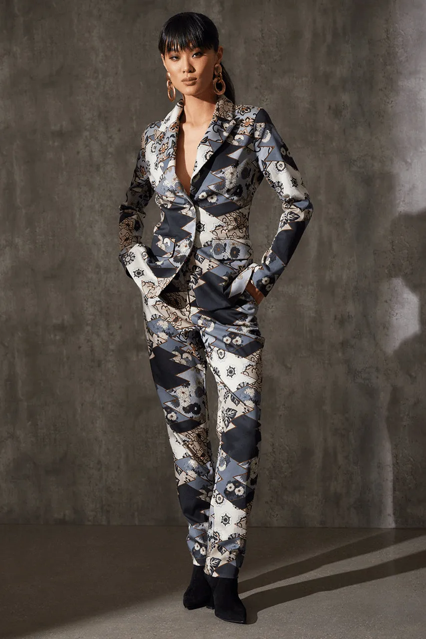 Patchwork Tailored Blazer sold by Natori product image thumbnail 4