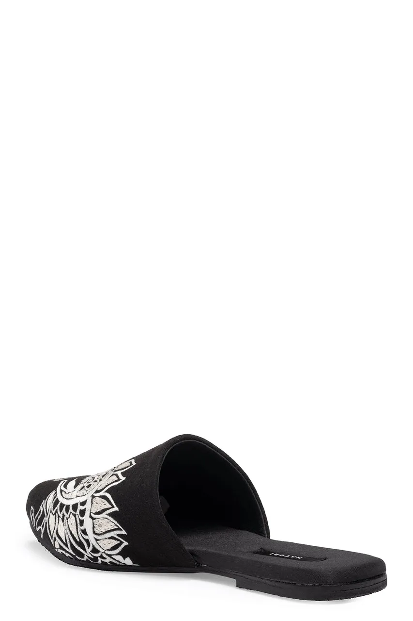 Dragon Embroidered Felt Slide sold by Natori product image thumbnail 3