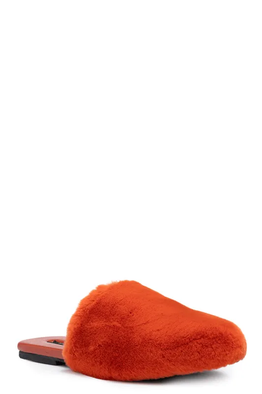 Faux Sheared Mink Slide sold by Natori