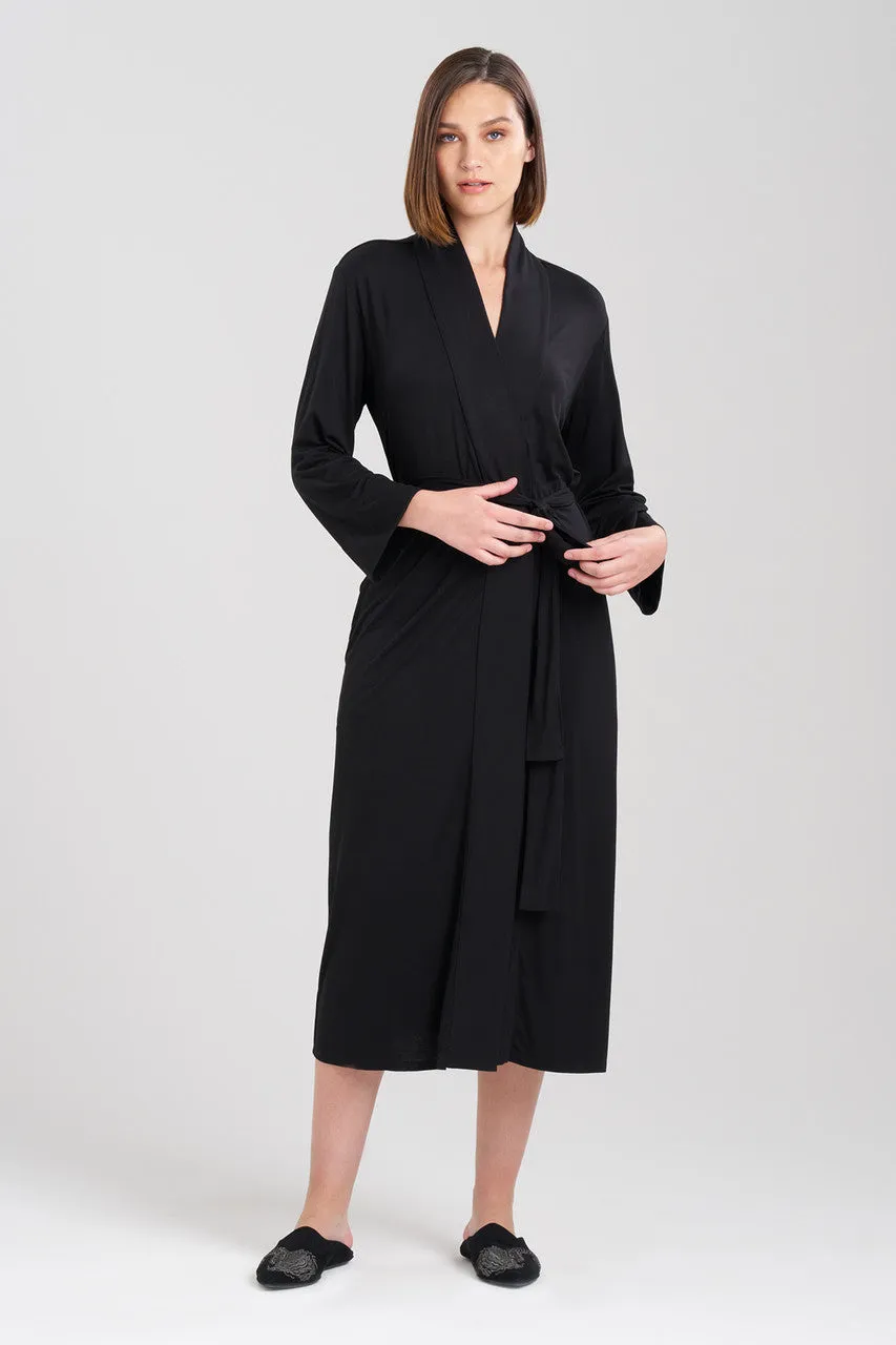 Feathers Essentials Lenzing™ Ecovero™ Viscose Robe sold by Natori