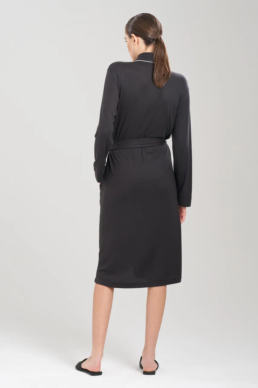 Oasis Piped Collar Robe sold by Natori product image thumbnail 2