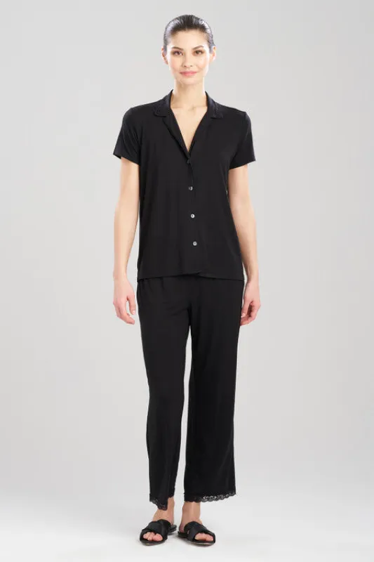 Feathers Essentials Lenzing™ Ecovero™ Viscose Lace Applique Trim PJ sold by Natori