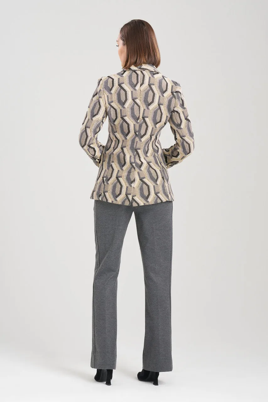 Hexagon Jacquard Blazer sold by Natori product image thumbnail 2