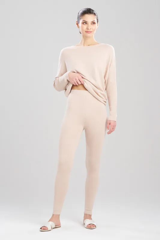 Indulge Cotton Knit Leggings sold by Natori