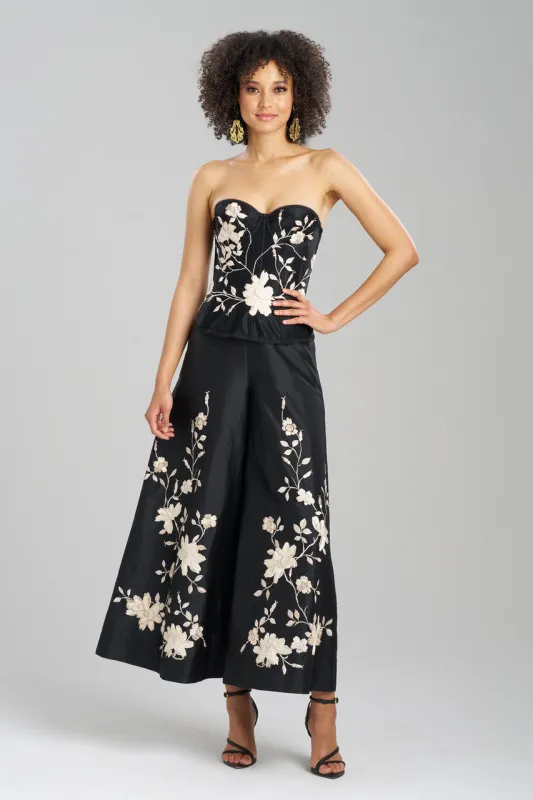 Couture Floral Embroidered Corset sold by Natori