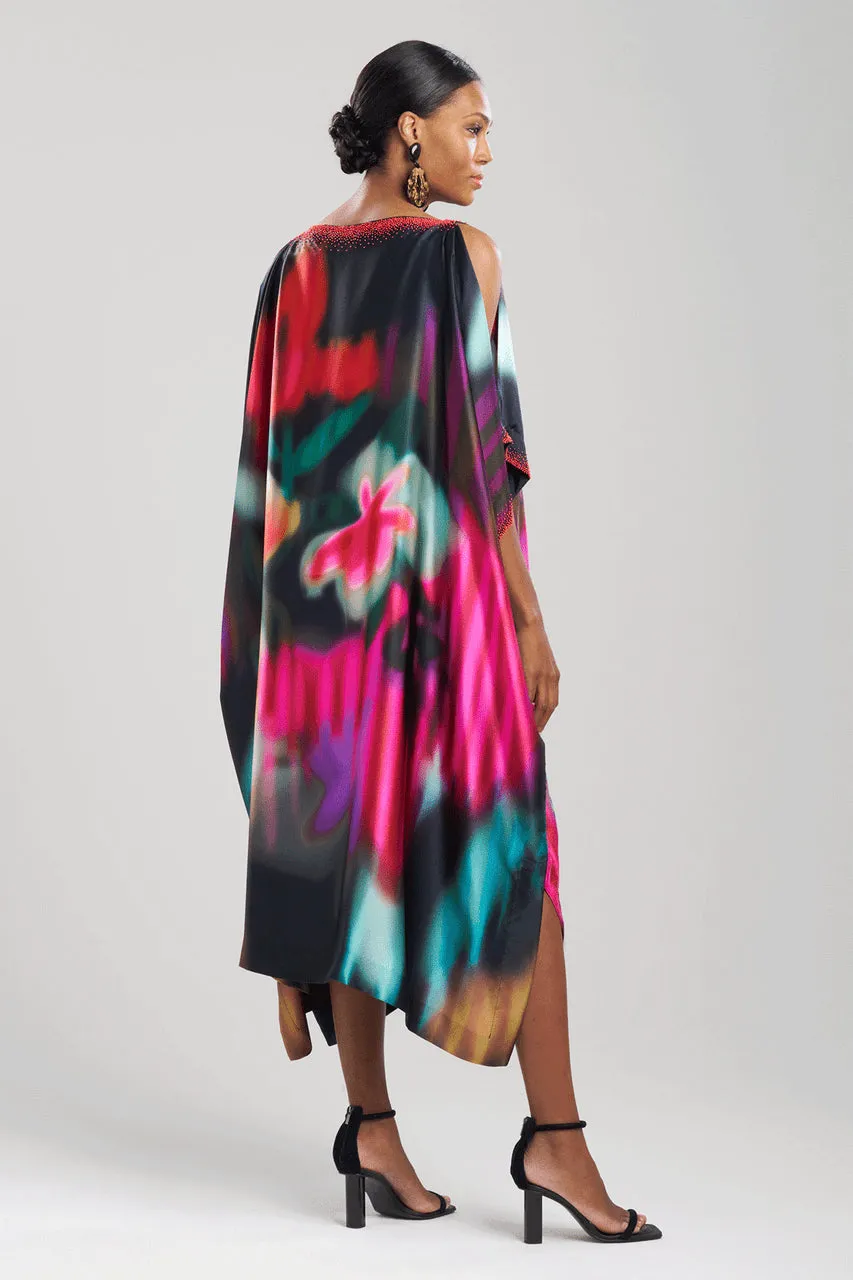 Melisande Beaded Cocoon Silk Caftan sold by Natori product image thumbnail 2