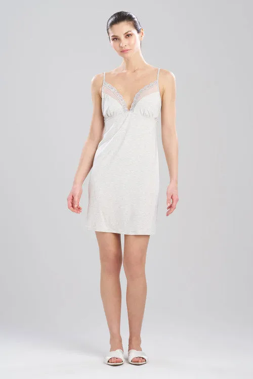 Feathers Essentials Lenzing™ Ecovero™ Viscose Lace Applique Chemise sold by Natori