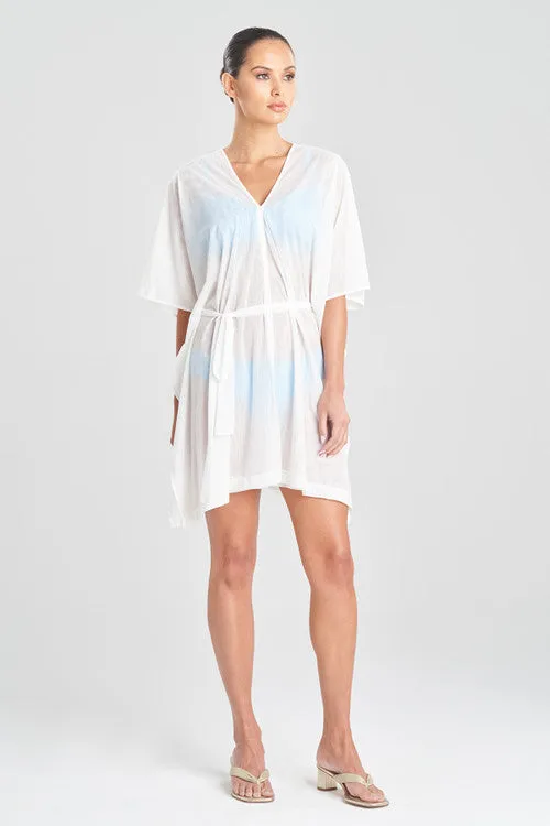 Heleneca Mesh Belted Short Caftan sold by Natori