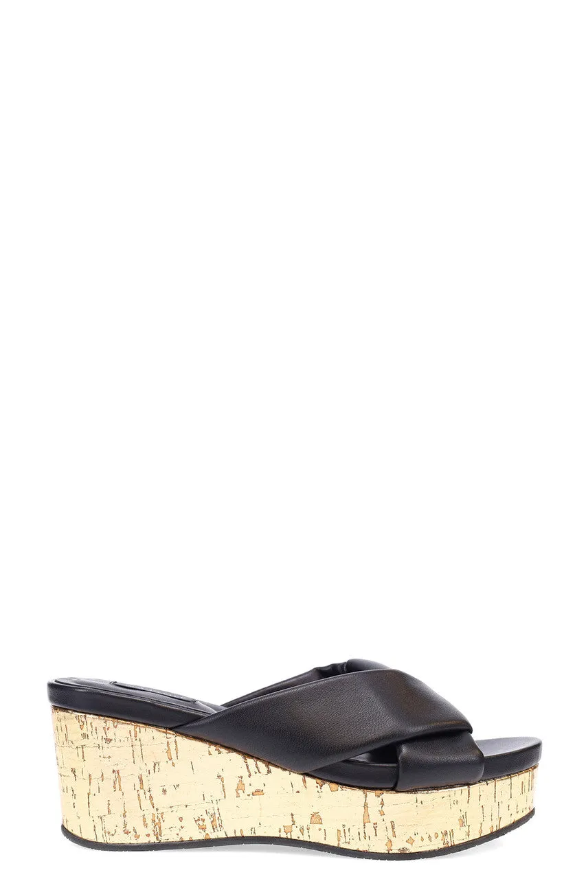 Lanna Nappa Leather Platform Thong Sandals sold by Natori product image thumbnail 2
