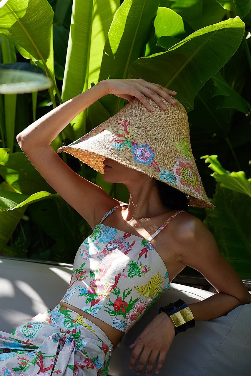 Amanpulo Cotton Poplin Bustier sold by Natori product image thumbnail 4