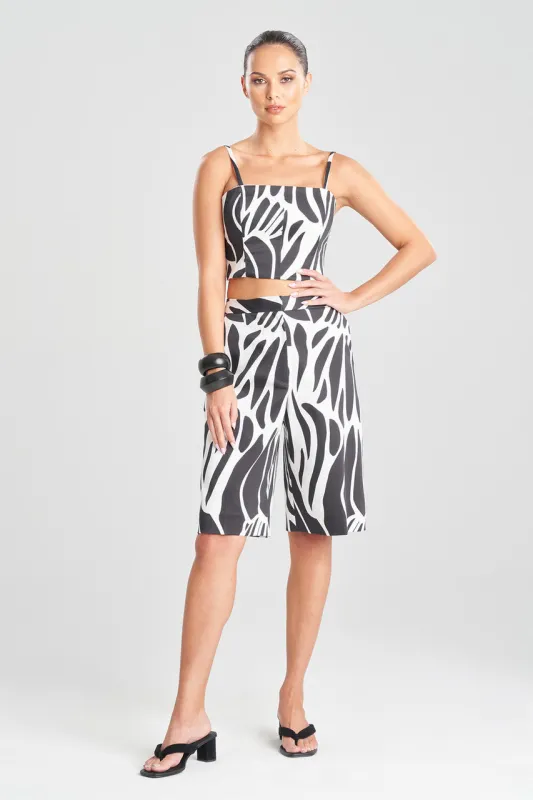 Nagashi Cotton Chino Bustier sold by Natori