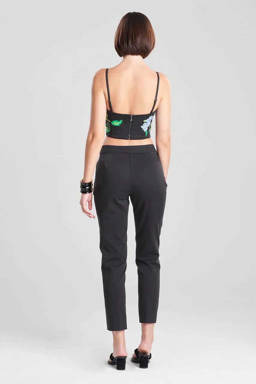 Cotton Chino Junko Embroidery Bustier sold by Natori product image thumbnail 2