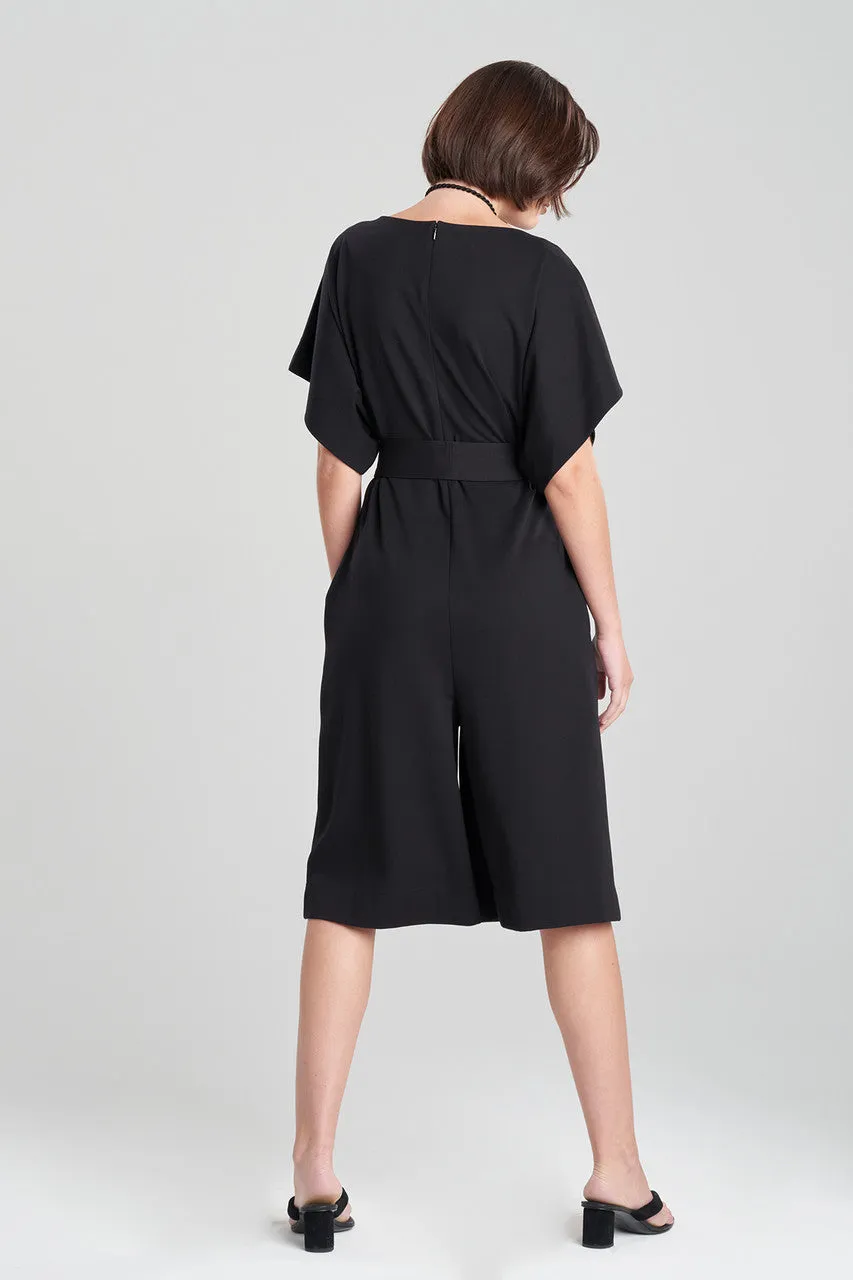 Light Weight Ponte Belted Jumpsuit sold by Natori product image thumbnail 2