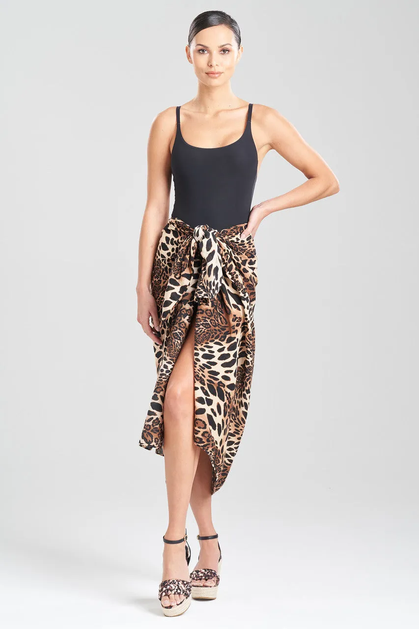 Leopard Cotton Gauze Pareo sold by Natori product image thumbnail 2