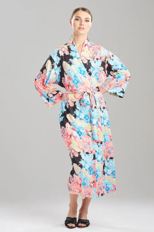 Geisha Garden Knit Robe sold by Natori