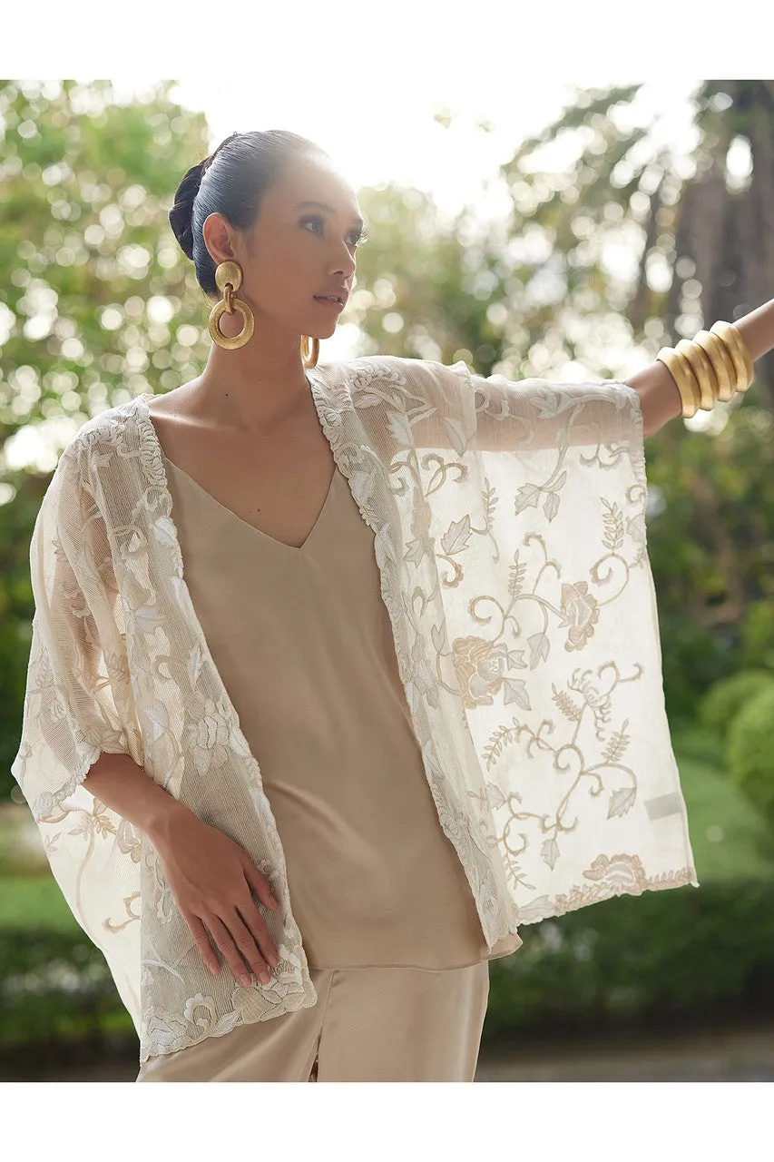 Couture Piña Embroidered Jacket sold by Natori product image thumbnail 5