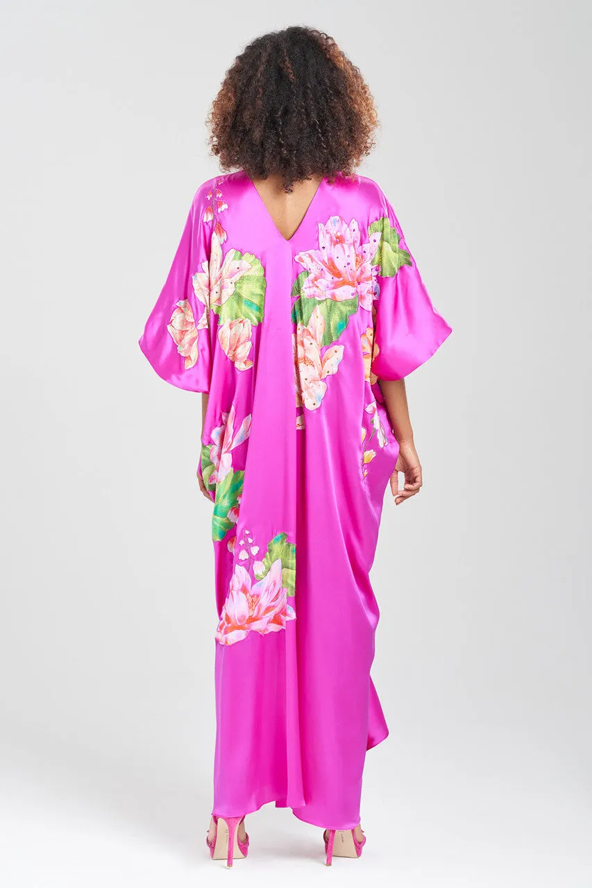 Couture Hanabi Beaded Silk Caftan sold by Natori product image thumbnail 2