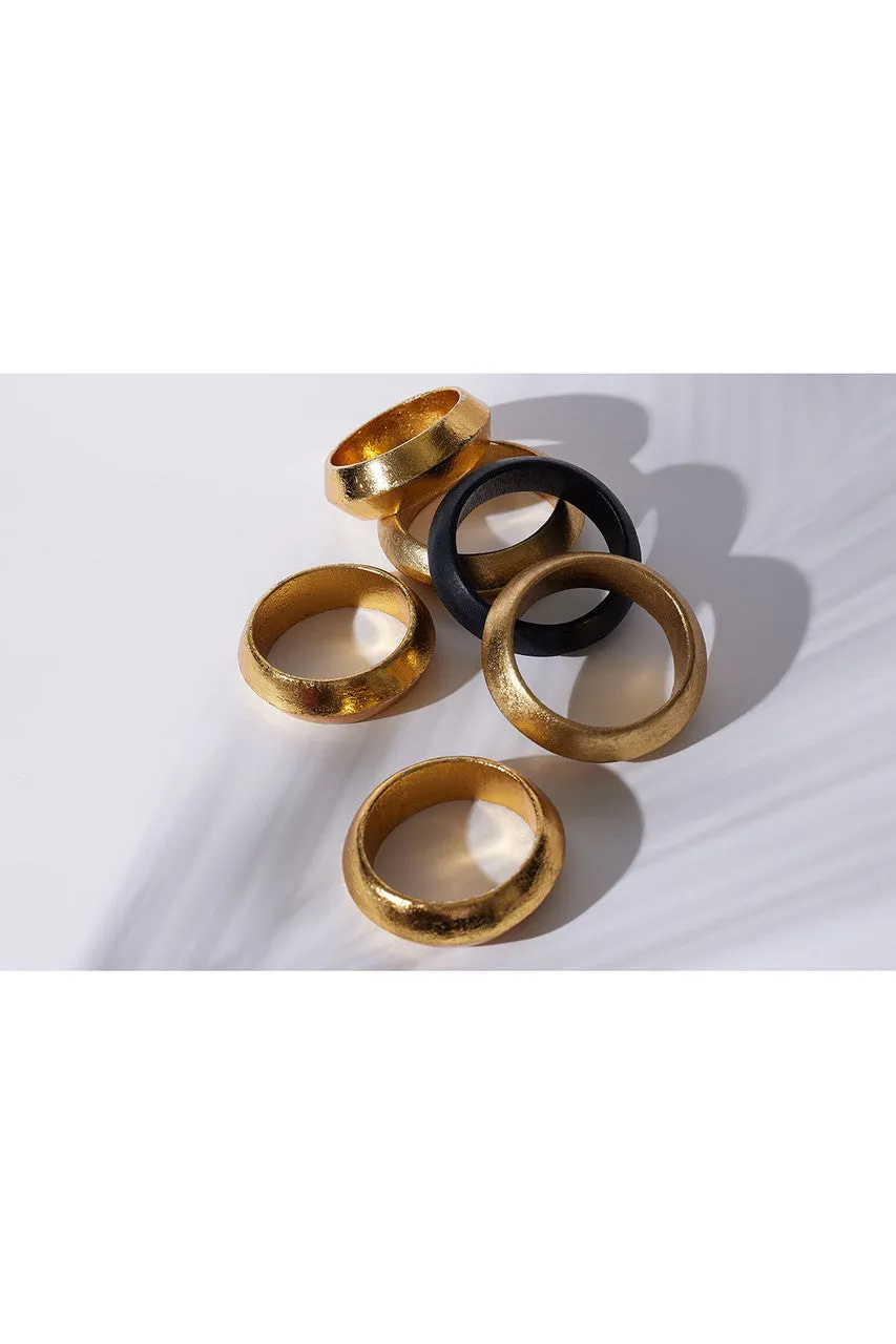 Acacia Wooden Bangle Set sold by Natori product image thumbnail 2