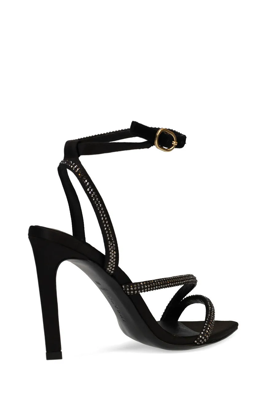 Reiki Satin Embellished Ankle Strap Heel sold by Natori product image thumbnail 3