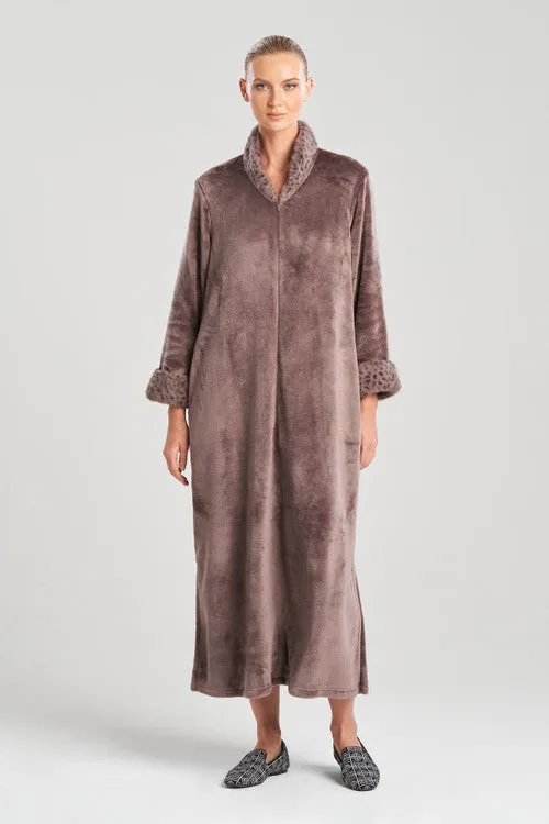 Plush Faux Lynx Lounger sold by Natori