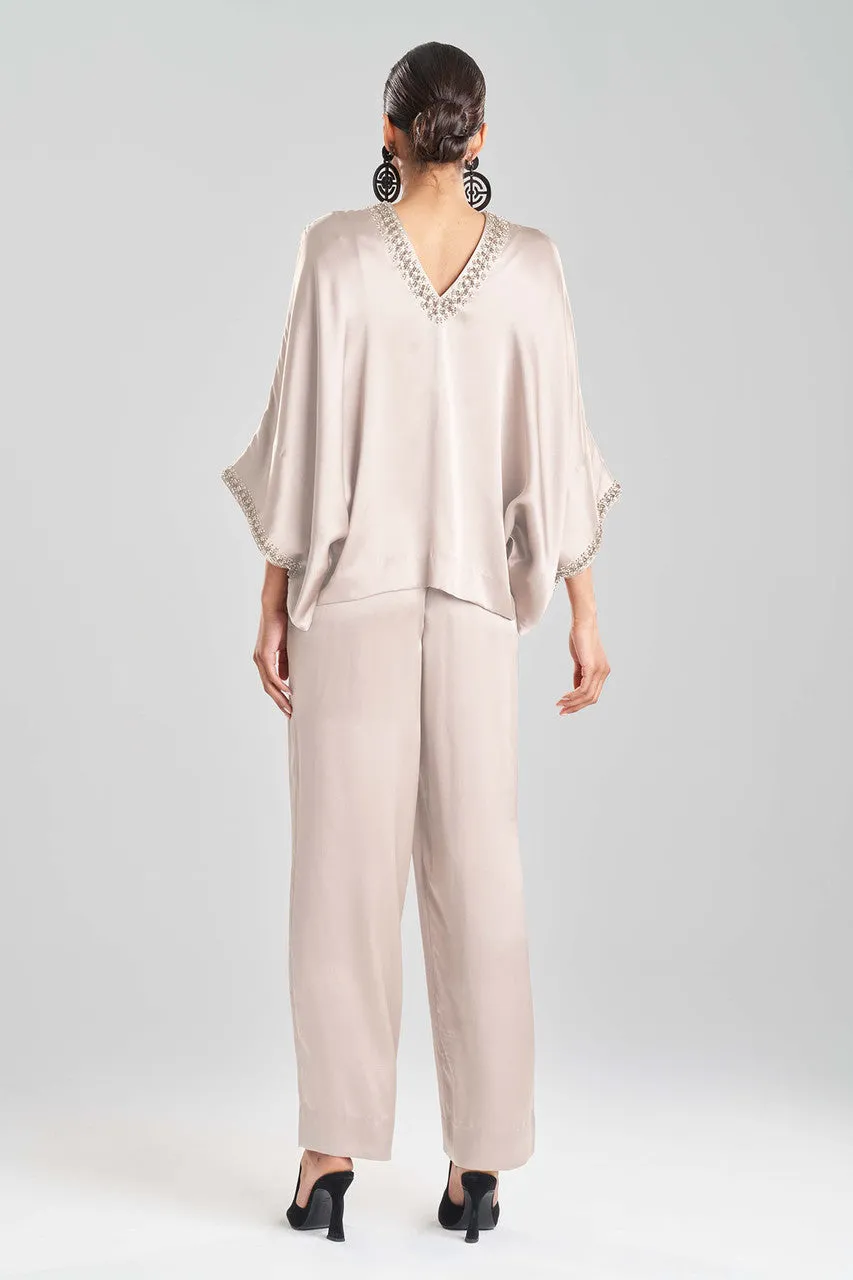 Key Essentials Silk Embroidered Kimono Sleeve Top sold by Natori product image thumbnail 2