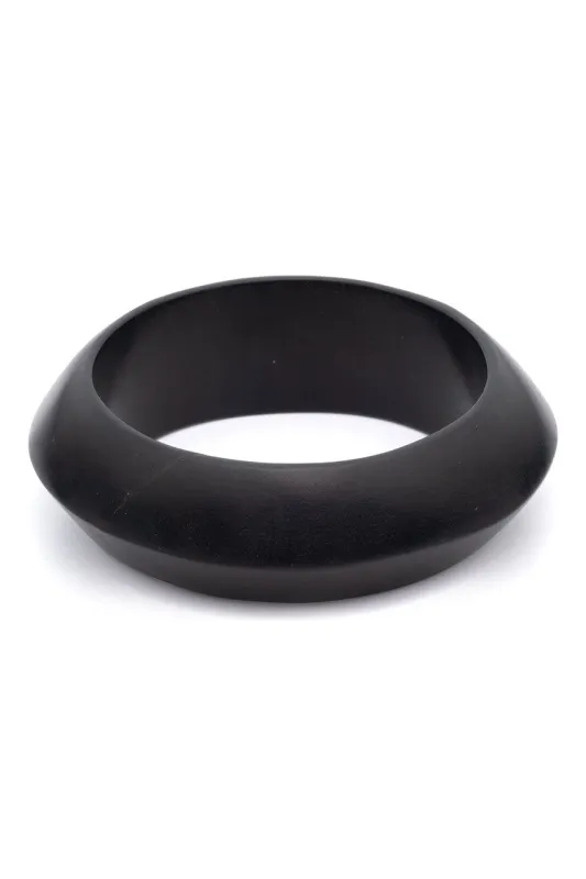 Buffalo Horn Thin Bangle sold by Natori