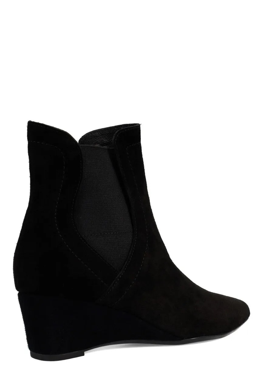 Gaisha-Su Suede Wedge Bootie sold by Natori product image thumbnail 5