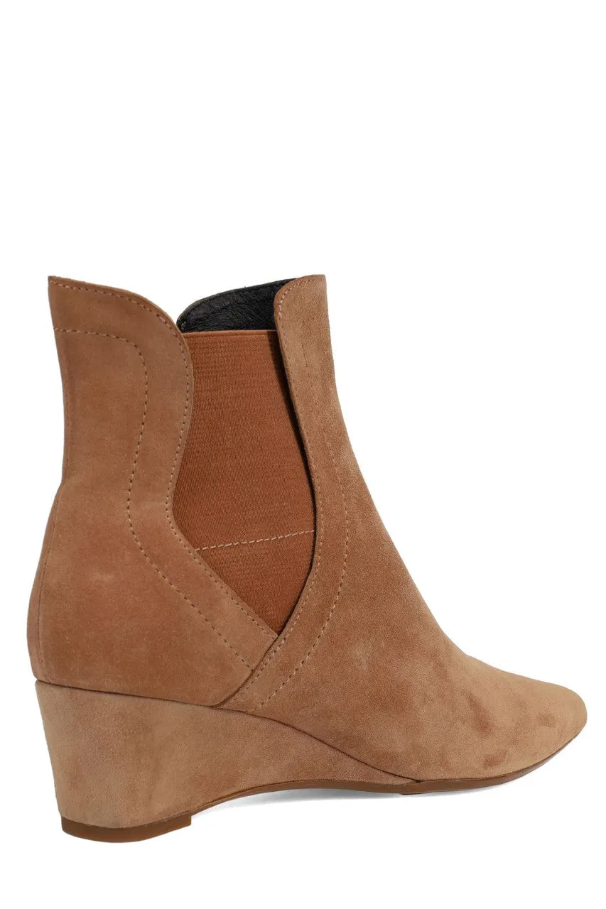 Gaisha-Su Suede Wedge Bootie sold by Natori product image thumbnail 4