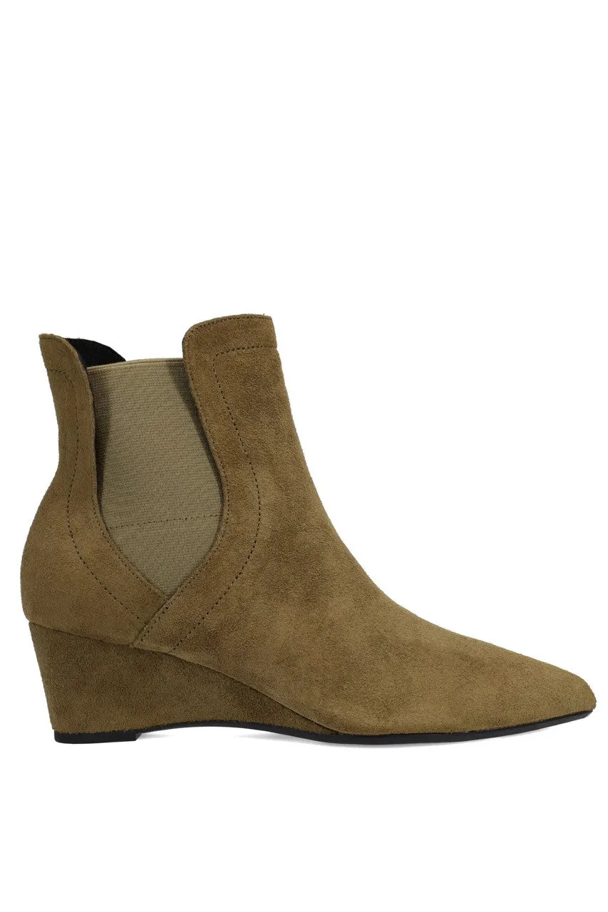 Gaisha-Su Suede Wedge Bootie sold by Natori product image thumbnail 4