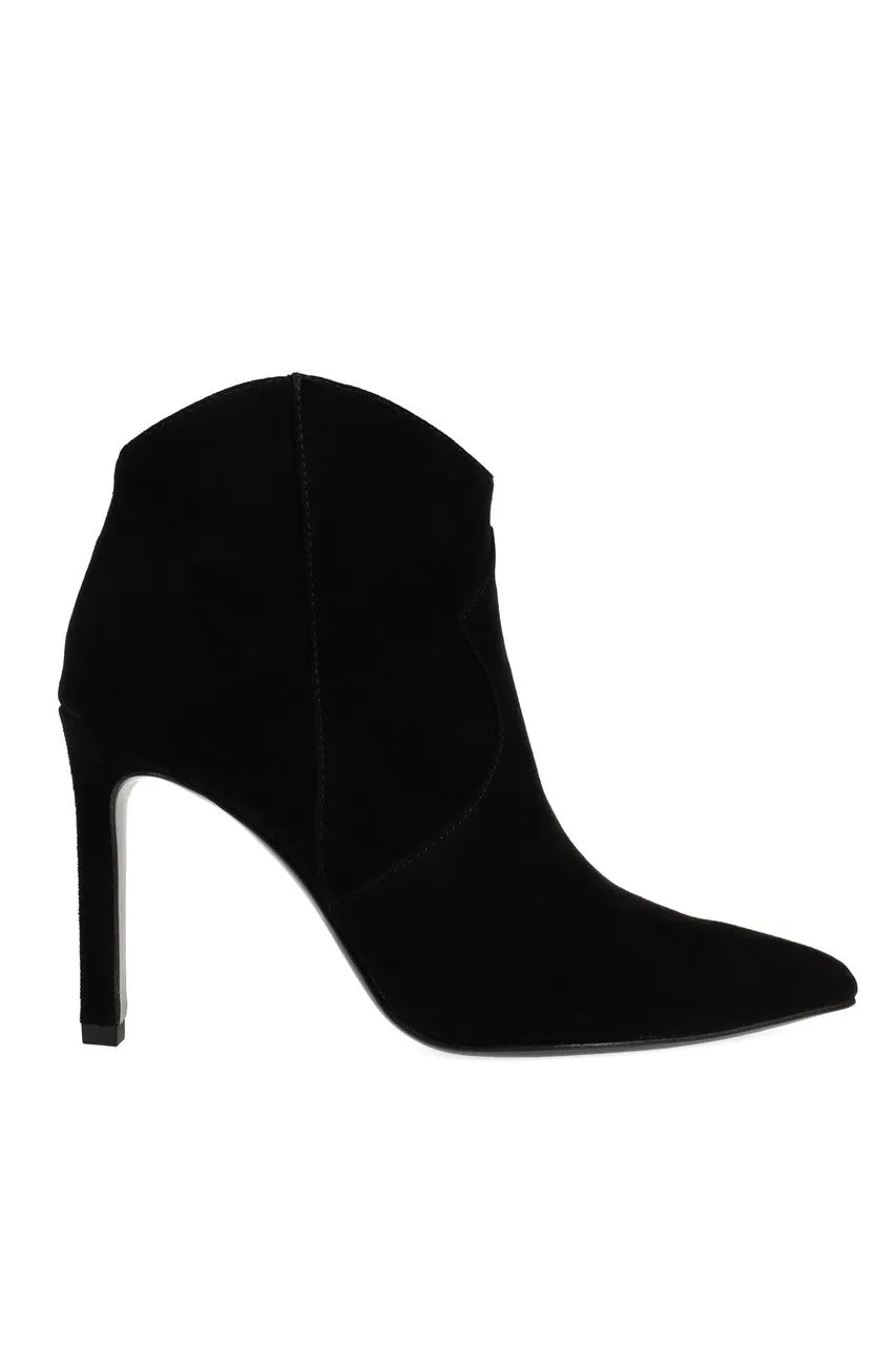 Leiko Suede Heel Bootie sold by Natori product image thumbnail 3