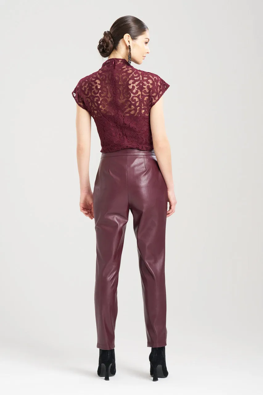 Vegan Luxe Lambskin Ankle Pants sold by Natori product image thumbnail 2