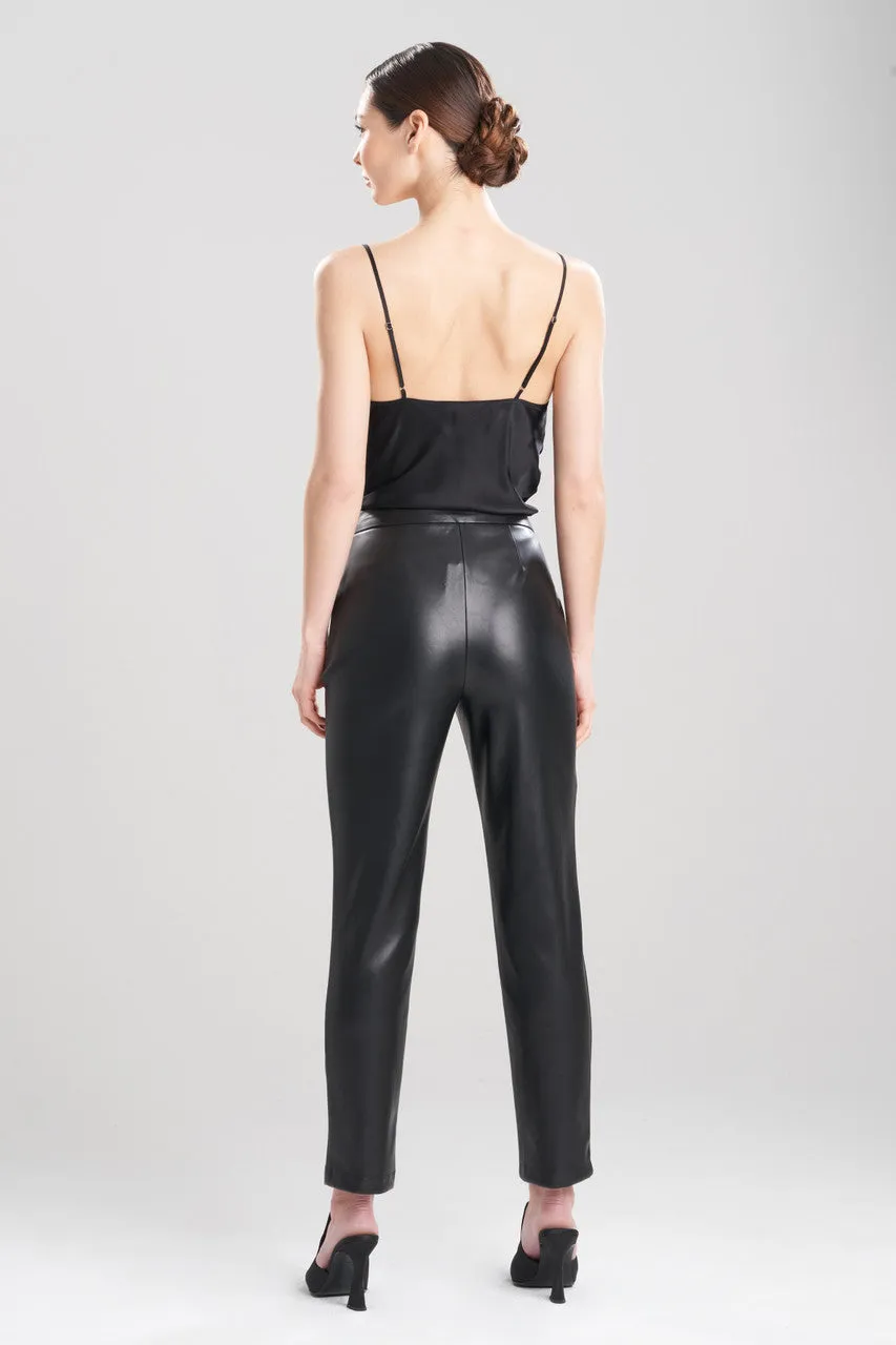 Vegan Luxe Lambskin Ankle Pants sold by Natori product image thumbnail 2