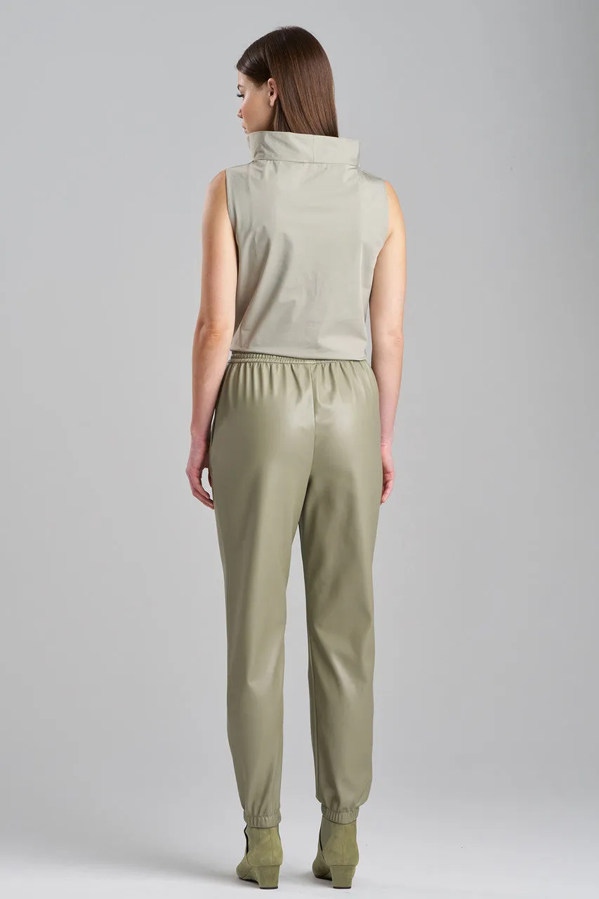 Vegan Luxe Lambskin Jogger Pants sold by Natori product image thumbnail 2