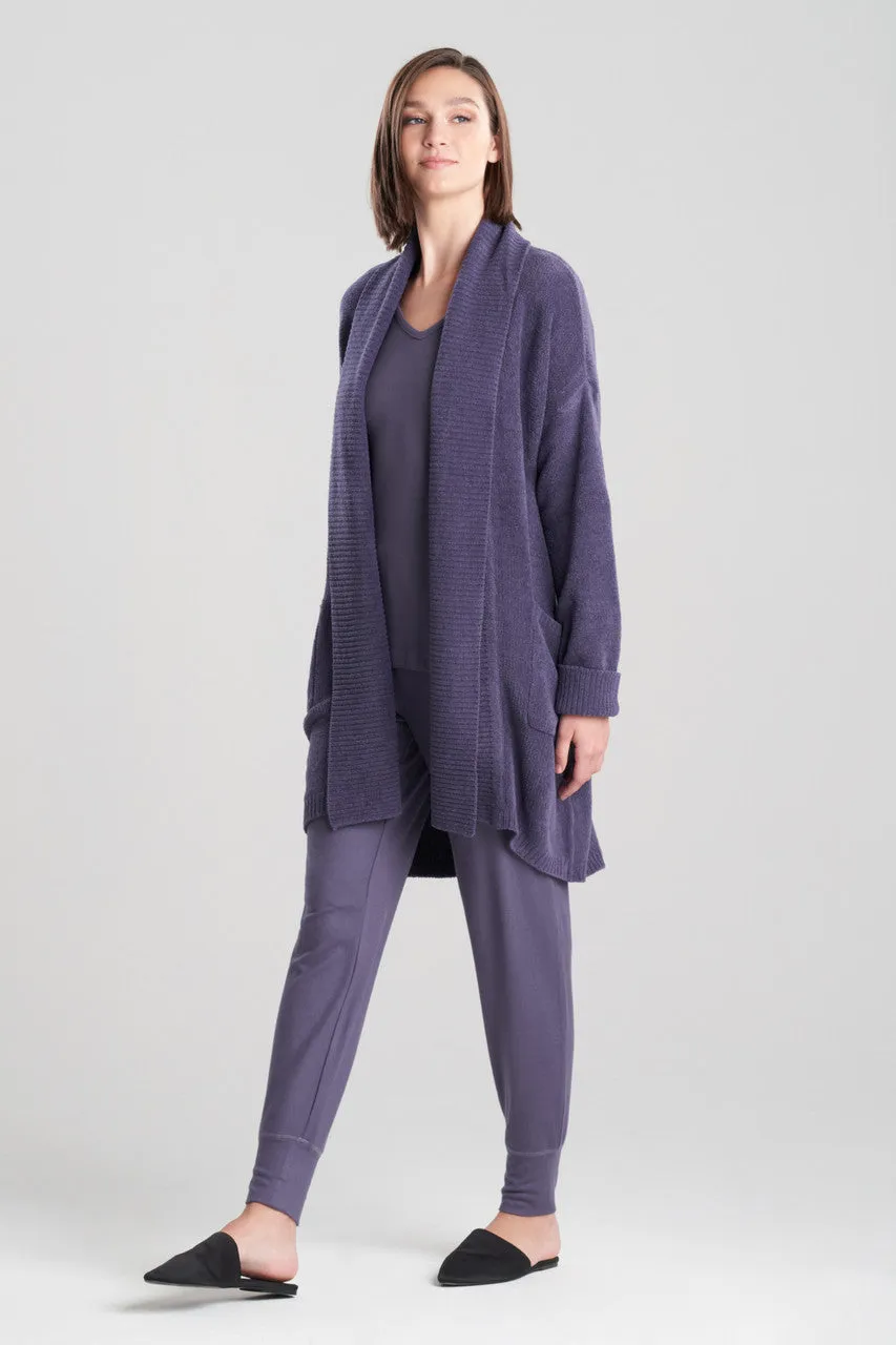 Aura Solid Cardigan sold by Natori