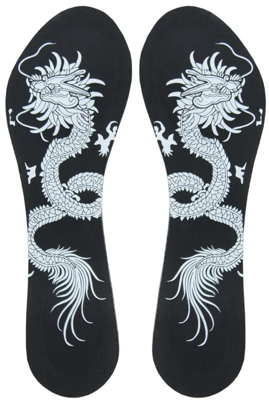 Dragon Print Full Cushion Foot Gels sold by Natori