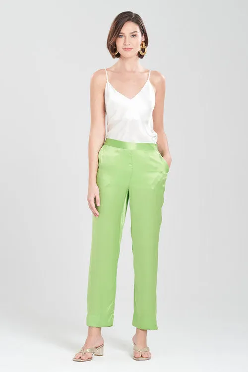 Key Essentials Silk Straight Leg Pants sold by Natori