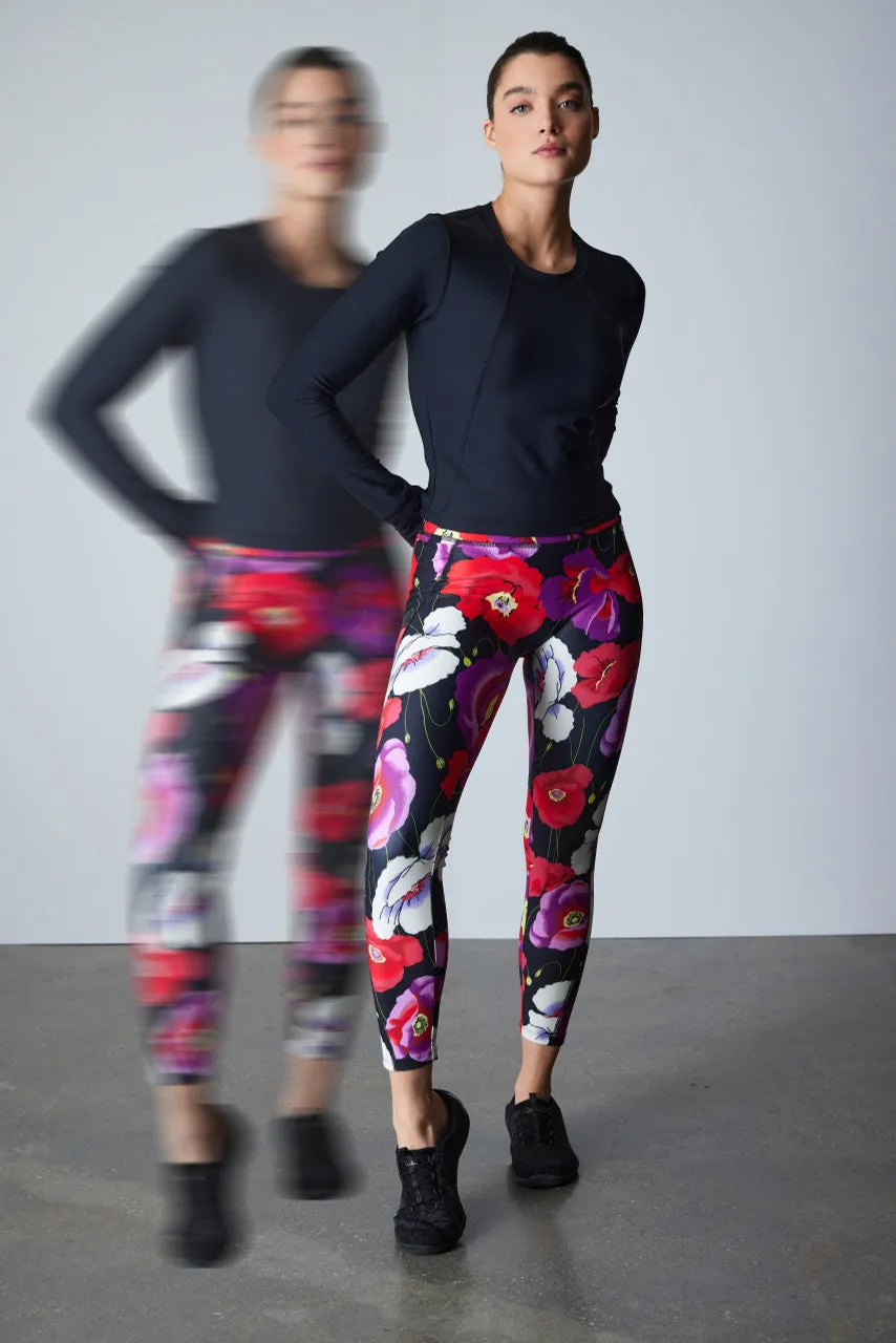 Solstice Long Sleeve Crop Top sold by Natori