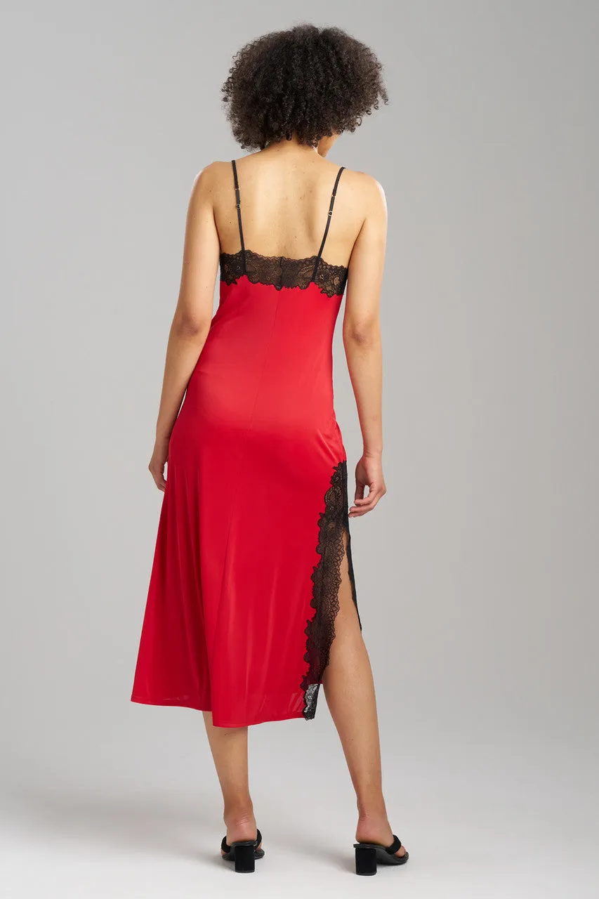 Enchant Lace Slit Slip Dress sold by Natori product image thumbnail 2
