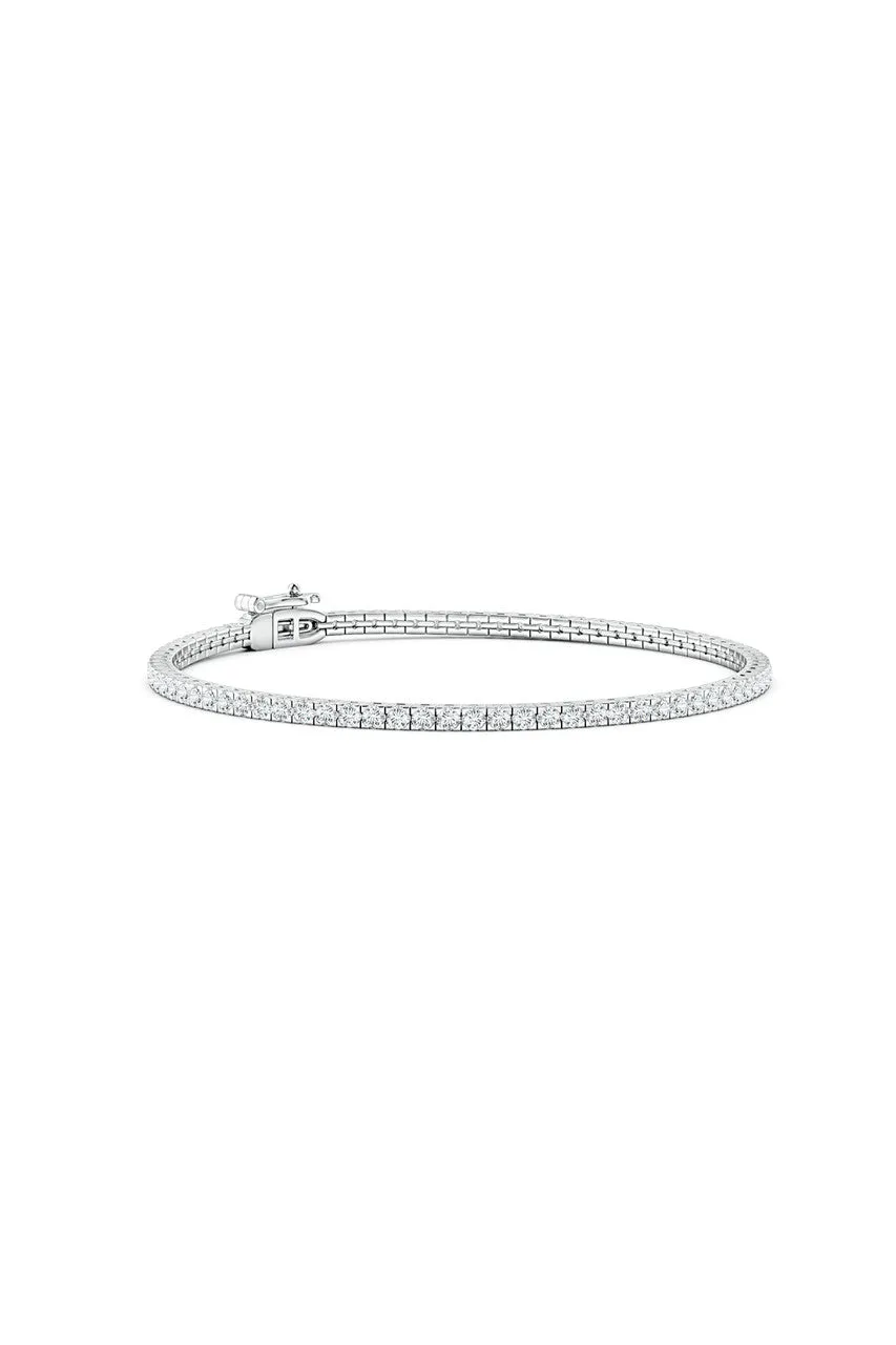 Shangri-La 14K Gold and Diamond Tennis Bracelet sold by Natori product image thumbnail 2